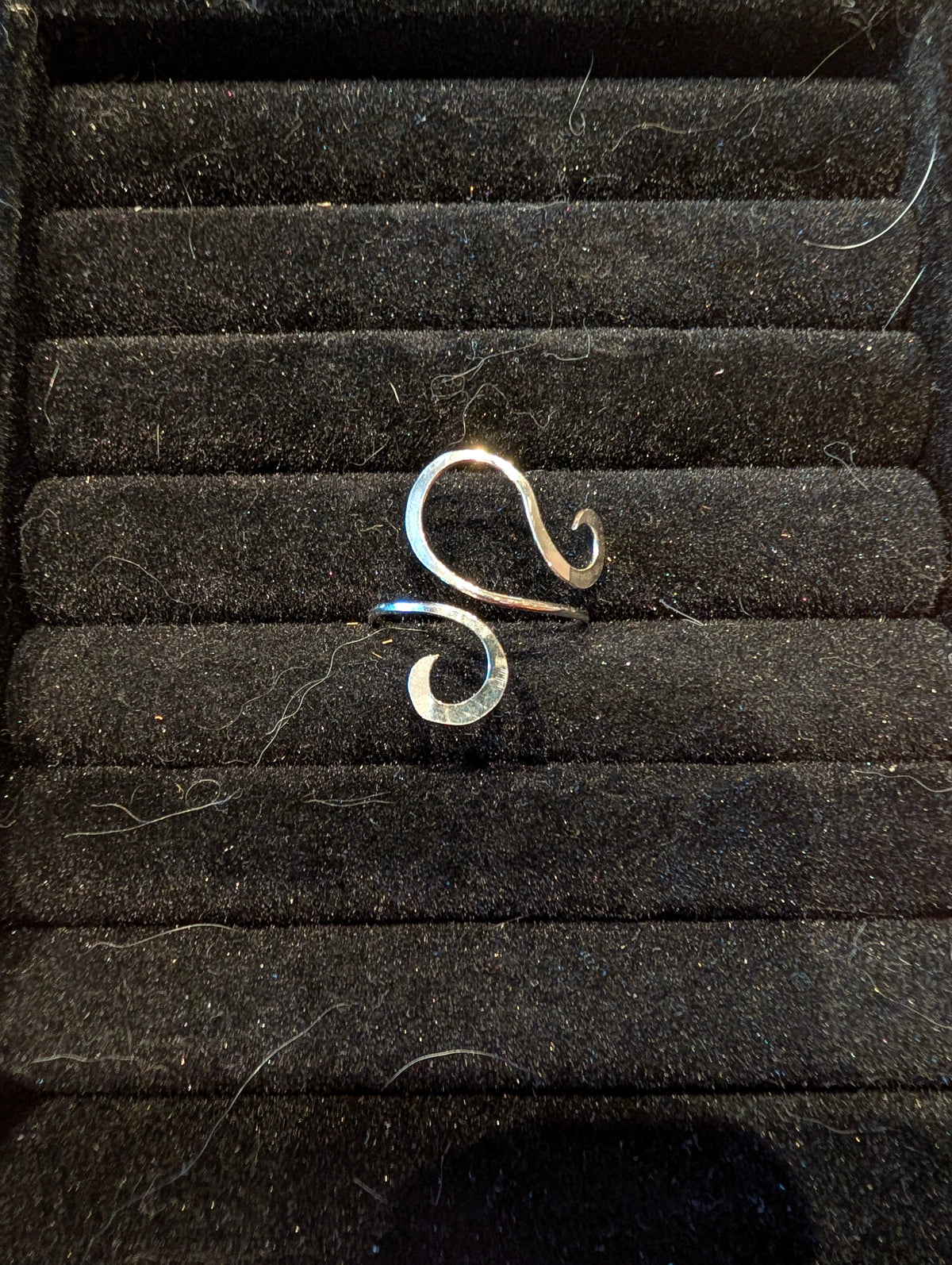 Silver-filled Ring