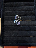 Amethyst Silver-filled Ring
