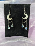 Moon Drop Earrings