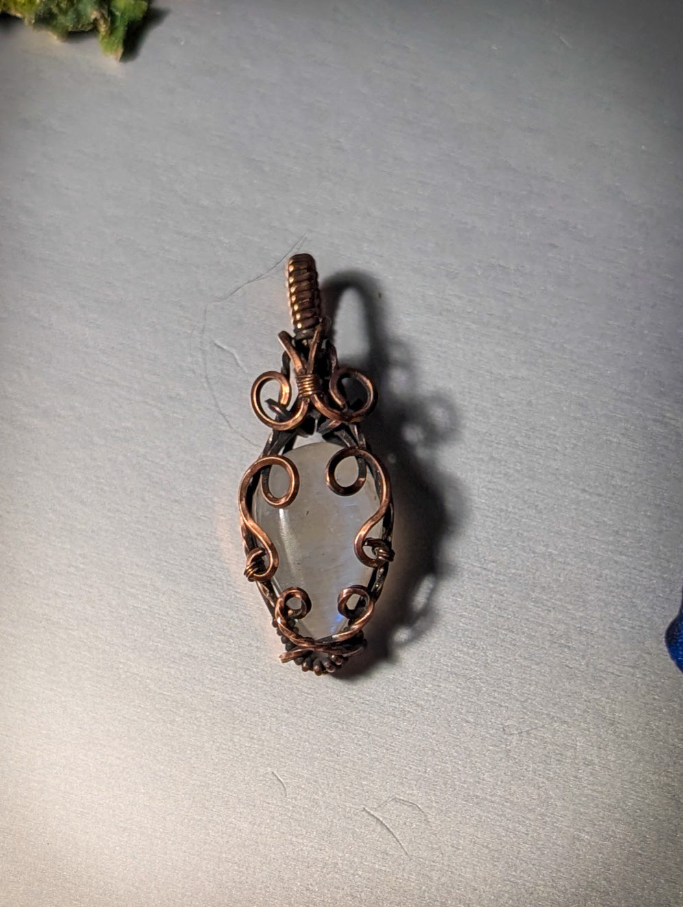 Rainbow Moonstone Pendant