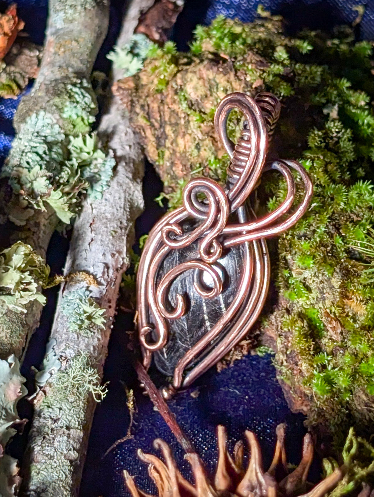Hypersthene Pendant