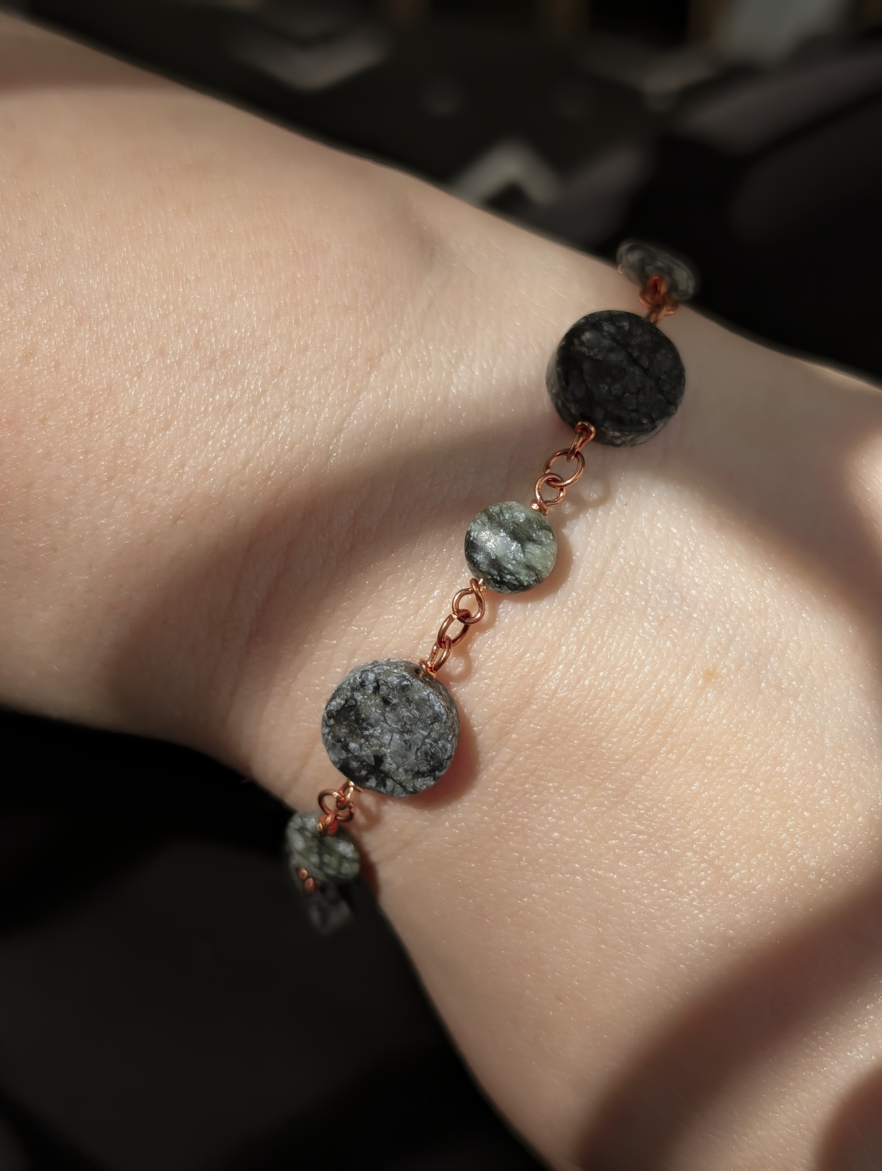 Picasso Serpentine Bead Chain Bracelet