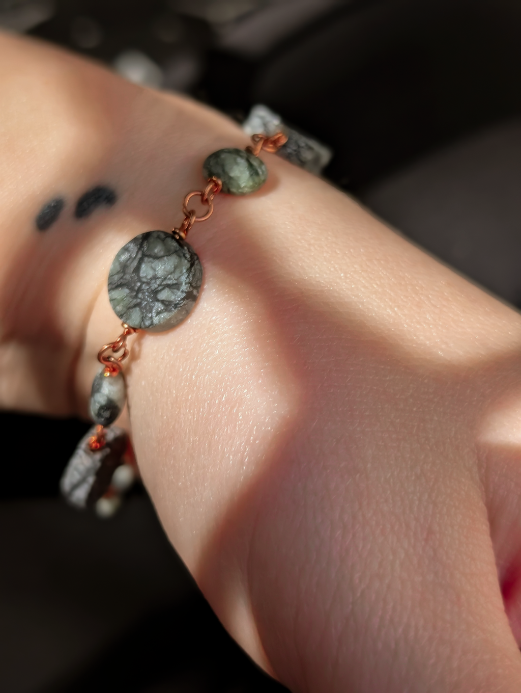 Picasso Serpentine Bead Chain Bracelet