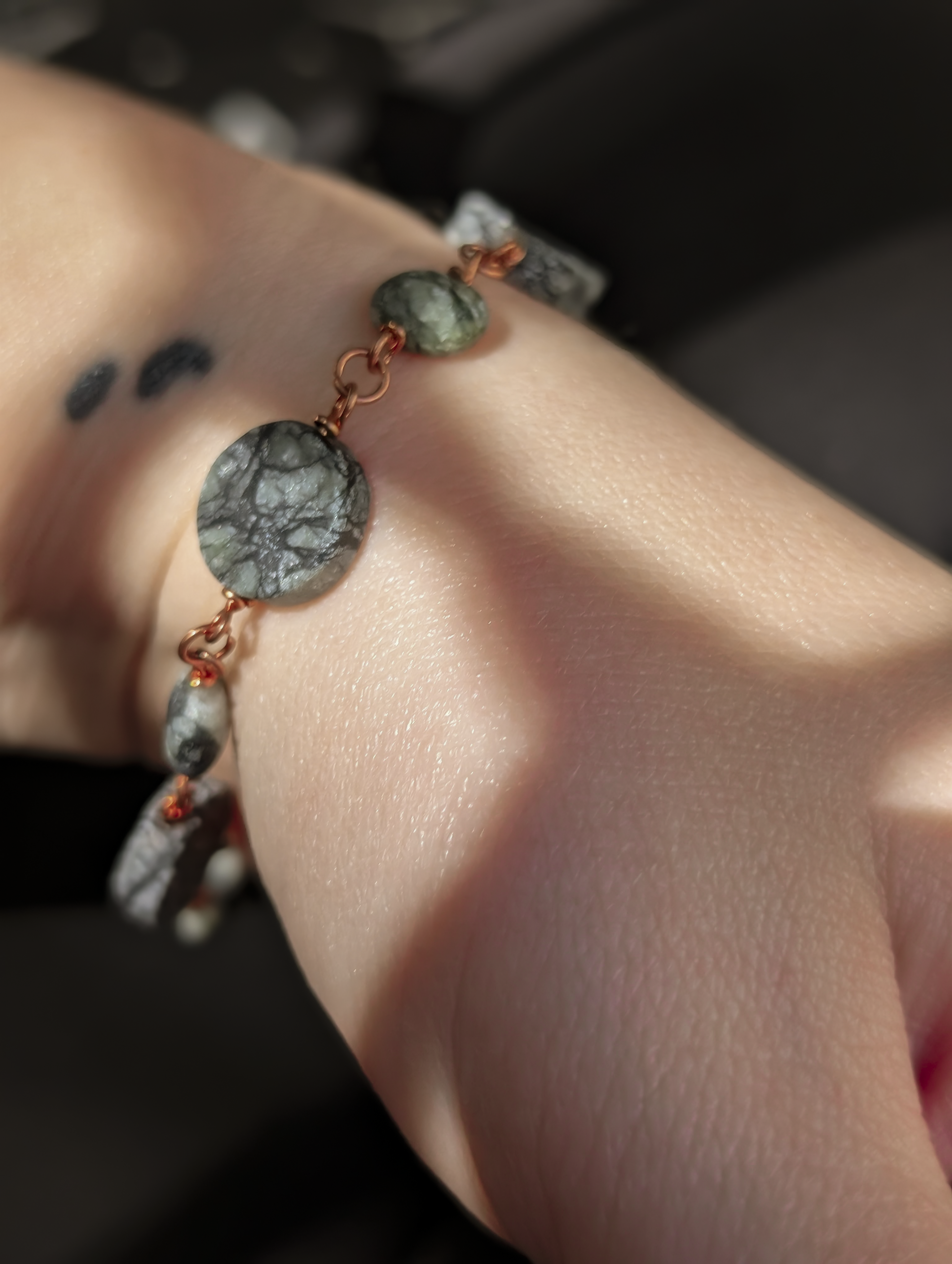 Picasso Serpentine Bead Chain Bracelet