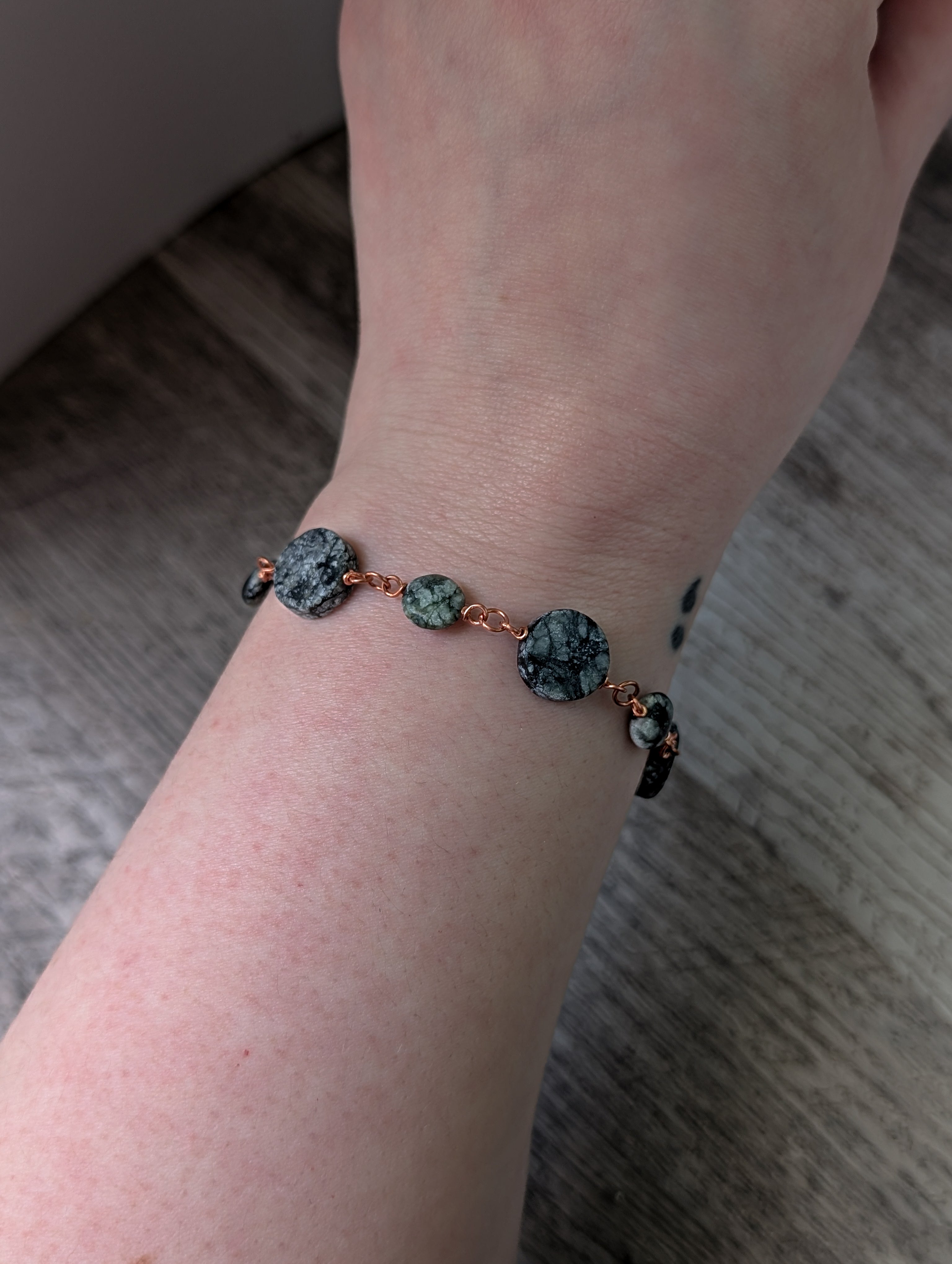 Picasso Serpentine Bead Chain Bracelet