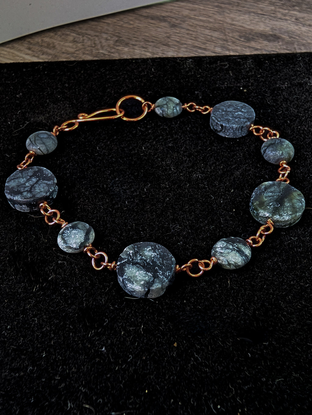 Picasso Serpentine Bead Chain Bracelet