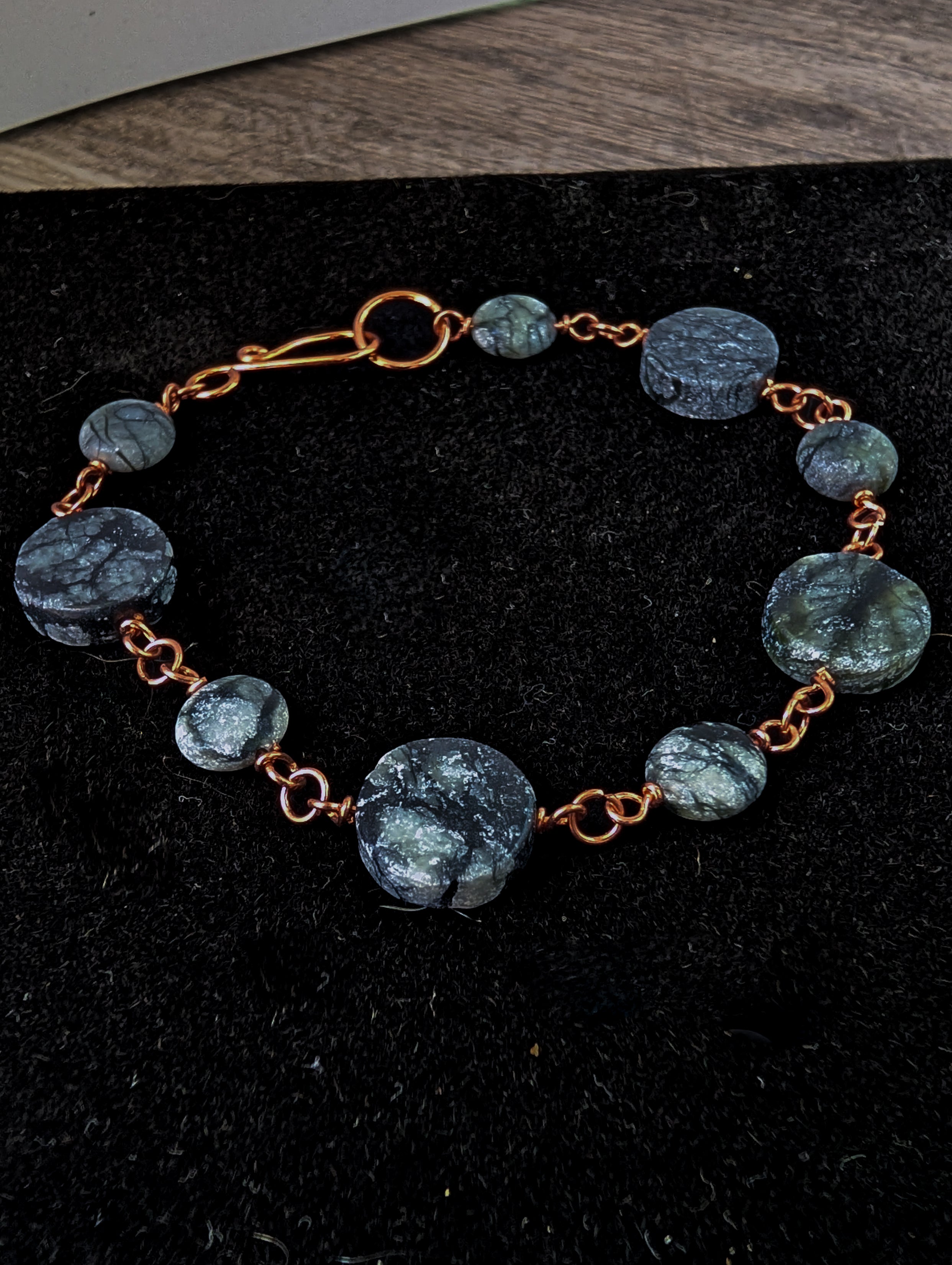 Picasso Serpentine Bead Chain Bracelet