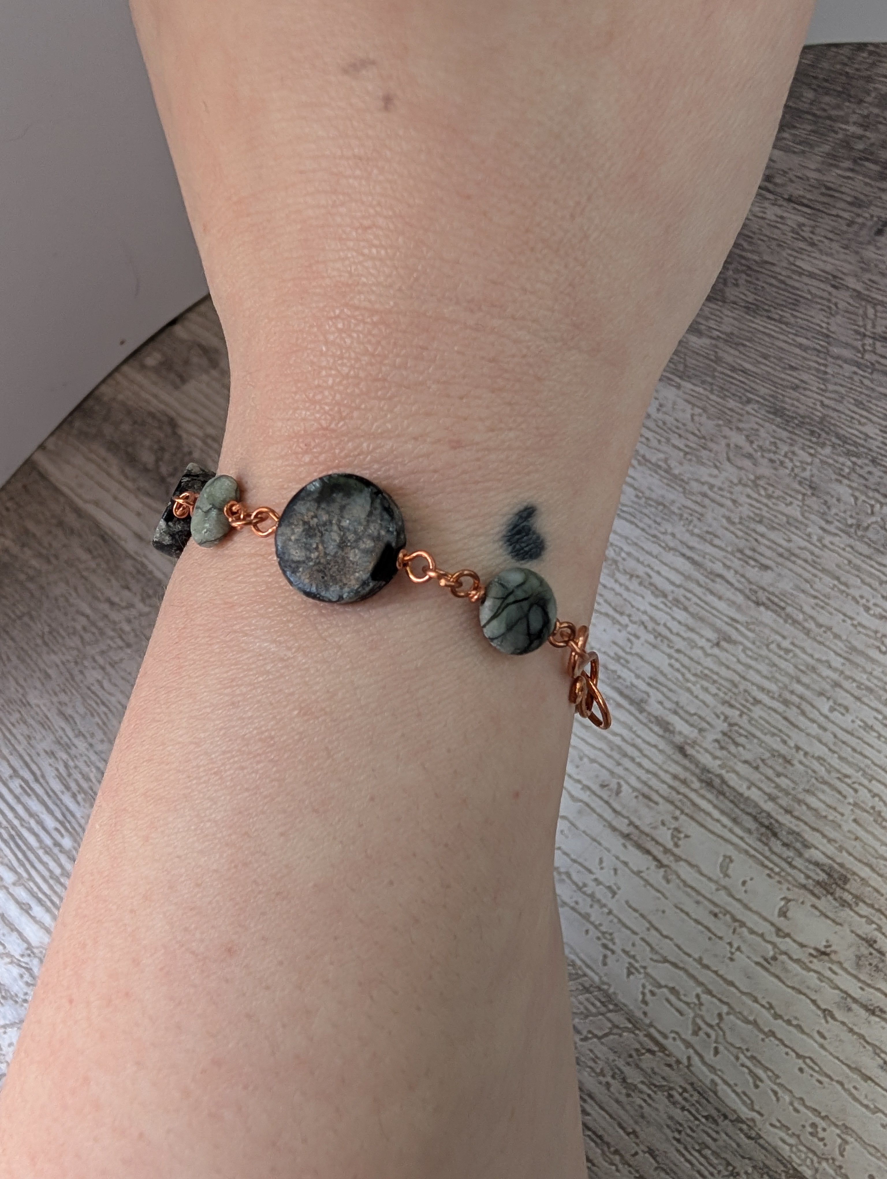 Picasso Serpentine Bead Chain Bracelet