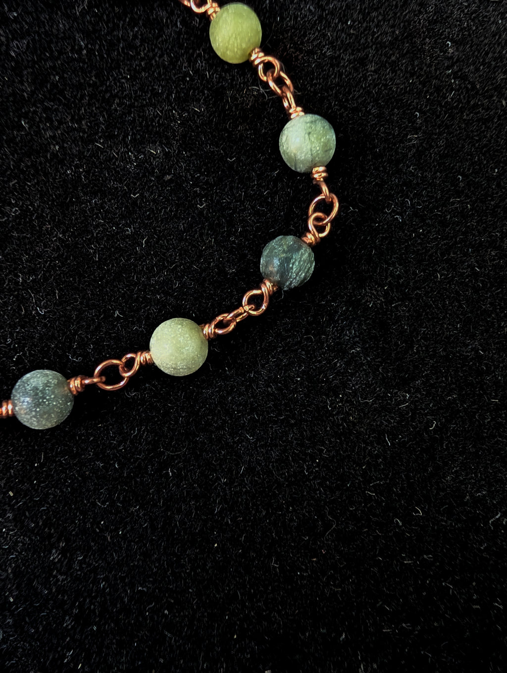 Serpentine Beaded Chain Bracelet