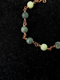 Serpentine Beaded Chain Bracelet