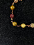 Mookaite Bead Chain Bracelet