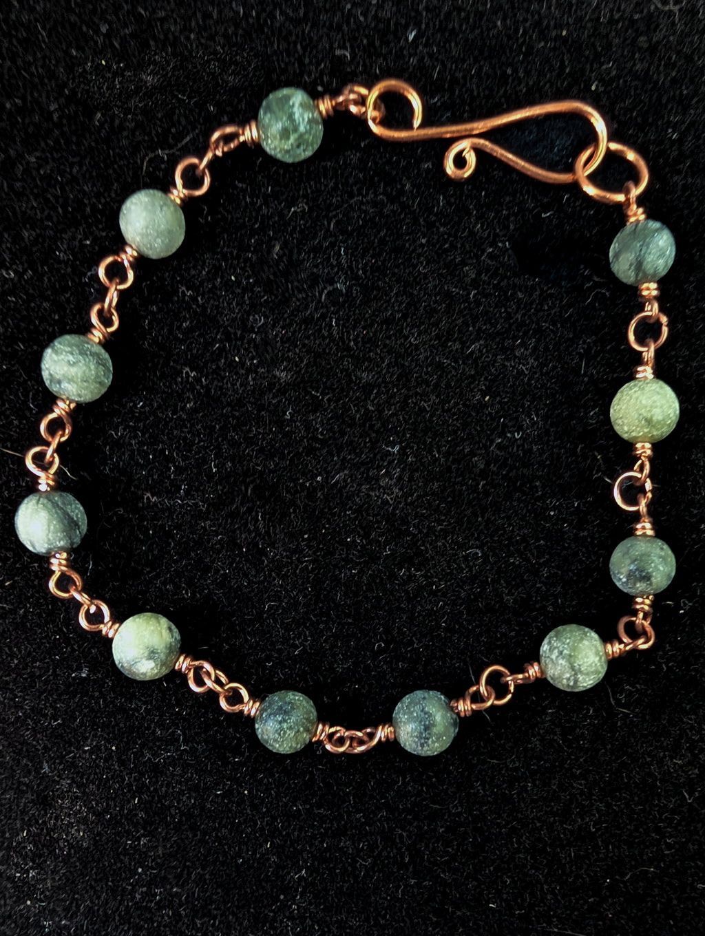 Serpentine Beaded Chain Bracelet