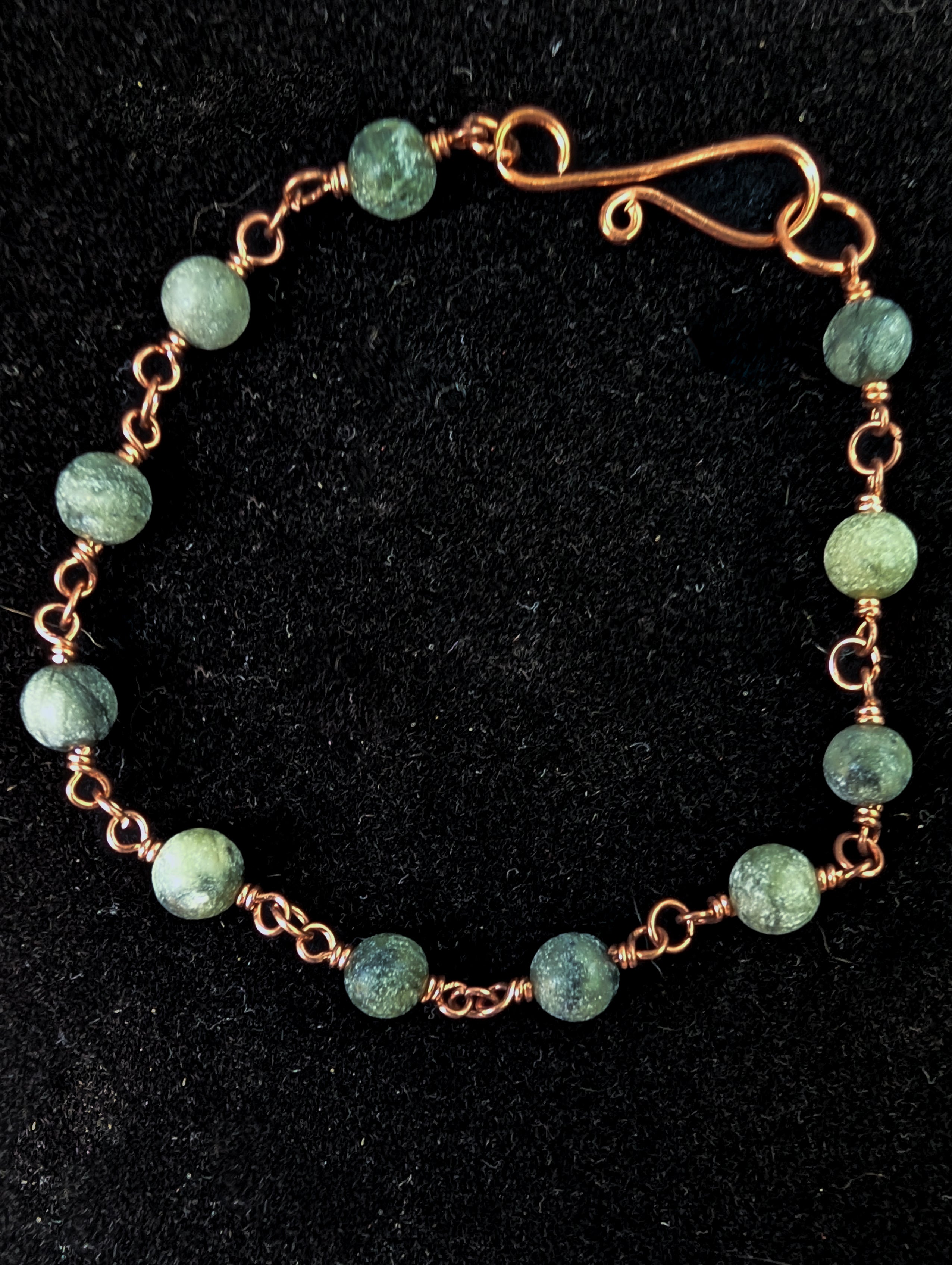 Serpentine Beaded Chain Bracelet