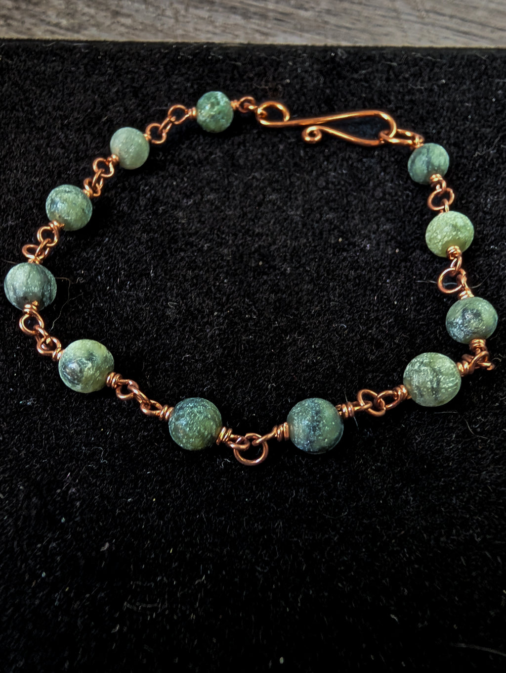 Serpentine Beaded Chain Bracelet