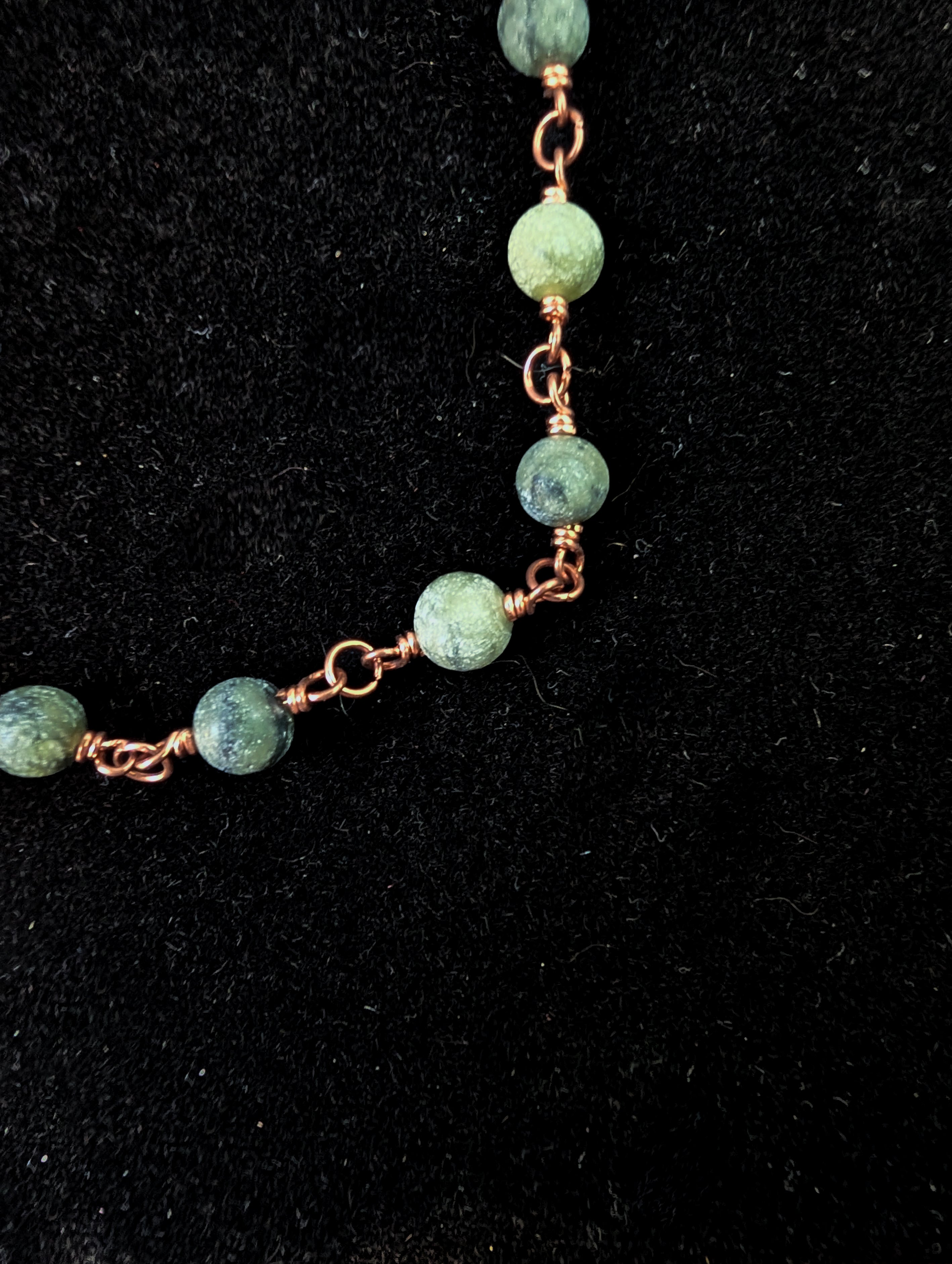 Serpentine Beaded Chain Bracelet
