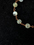 Citrine Bead Chain Bracelet