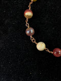 Mookaite Bead Chain Bracelet