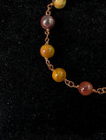 Mookaite Bead Chain Bracelet