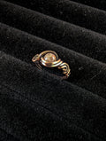 Sunstone Copper Ring Size 4.5