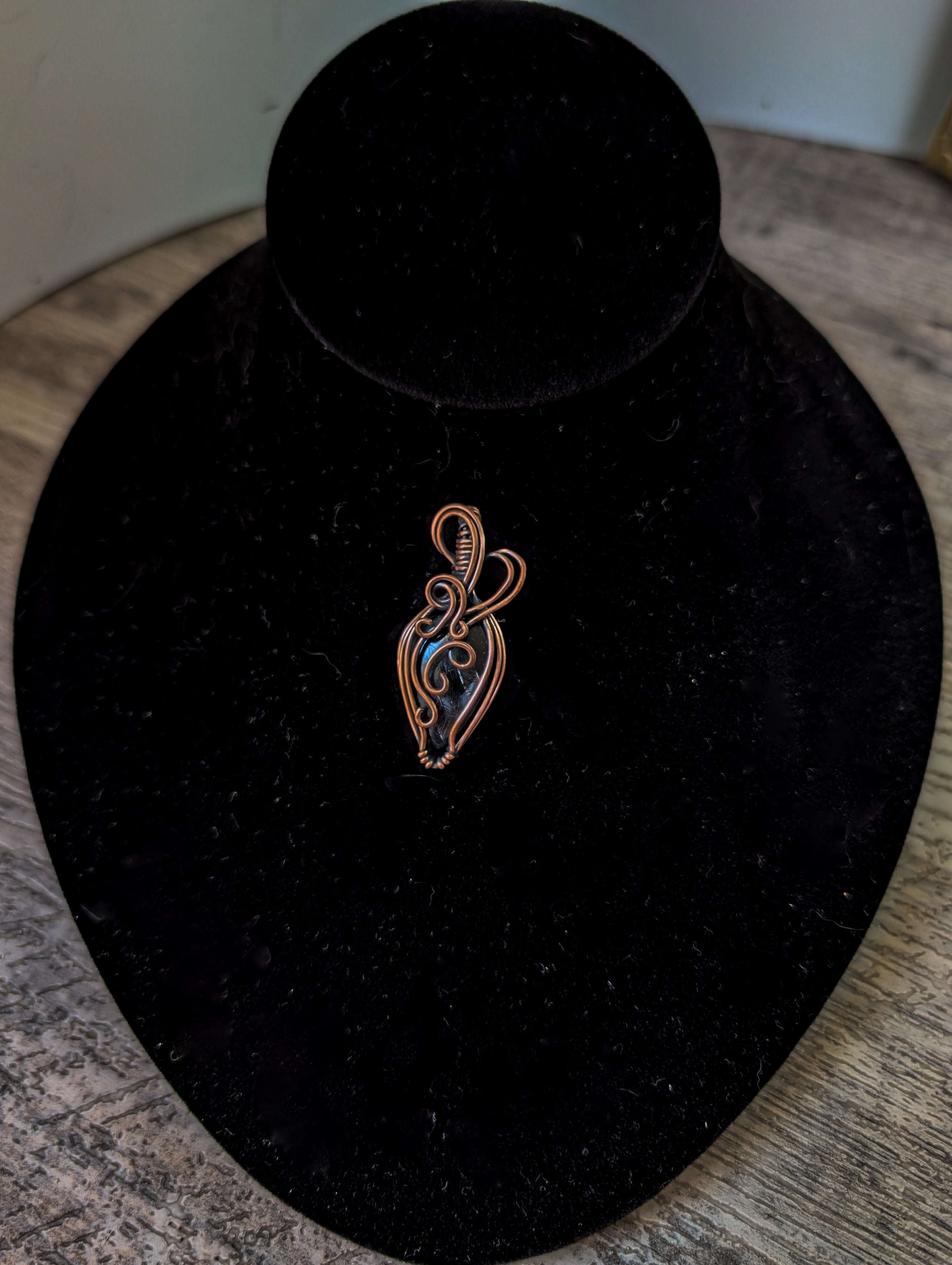 Hypersthene Pendant