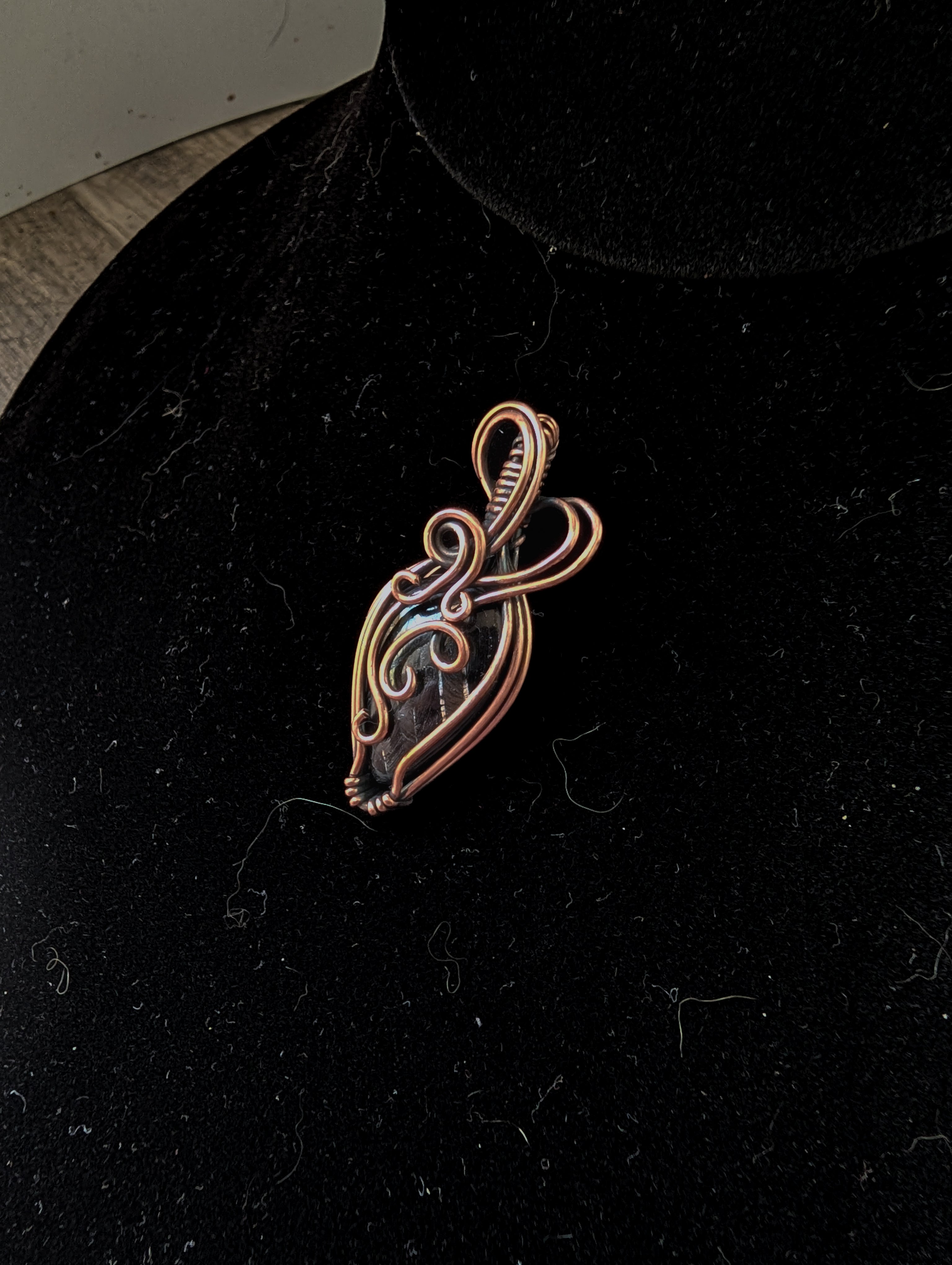 Hypersthene Pendant