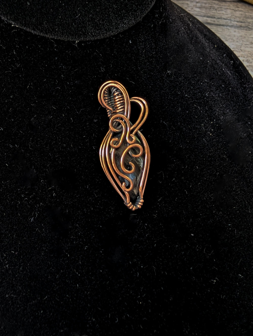 Hypersthene Pendant