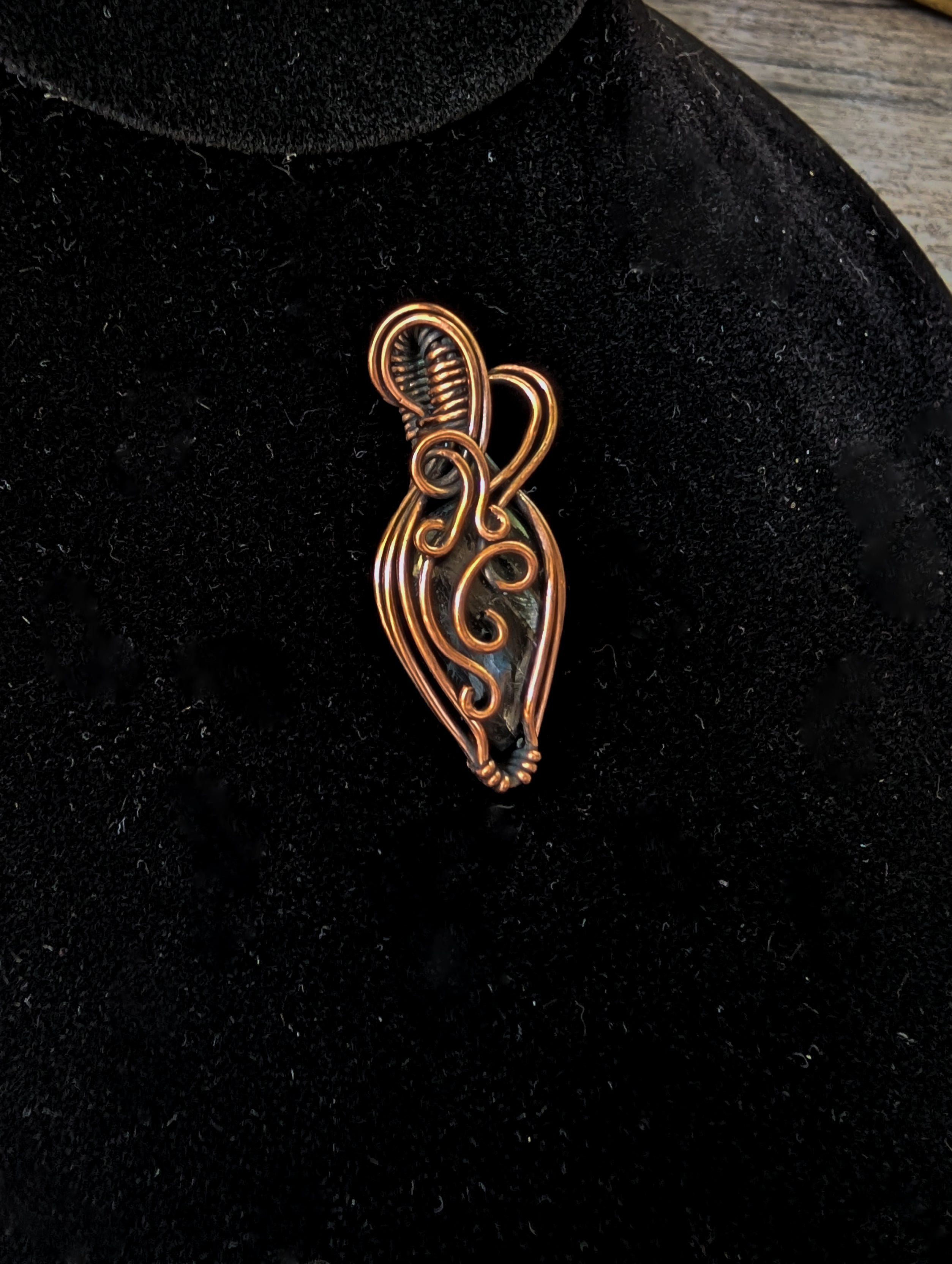 Hypersthene Pendant