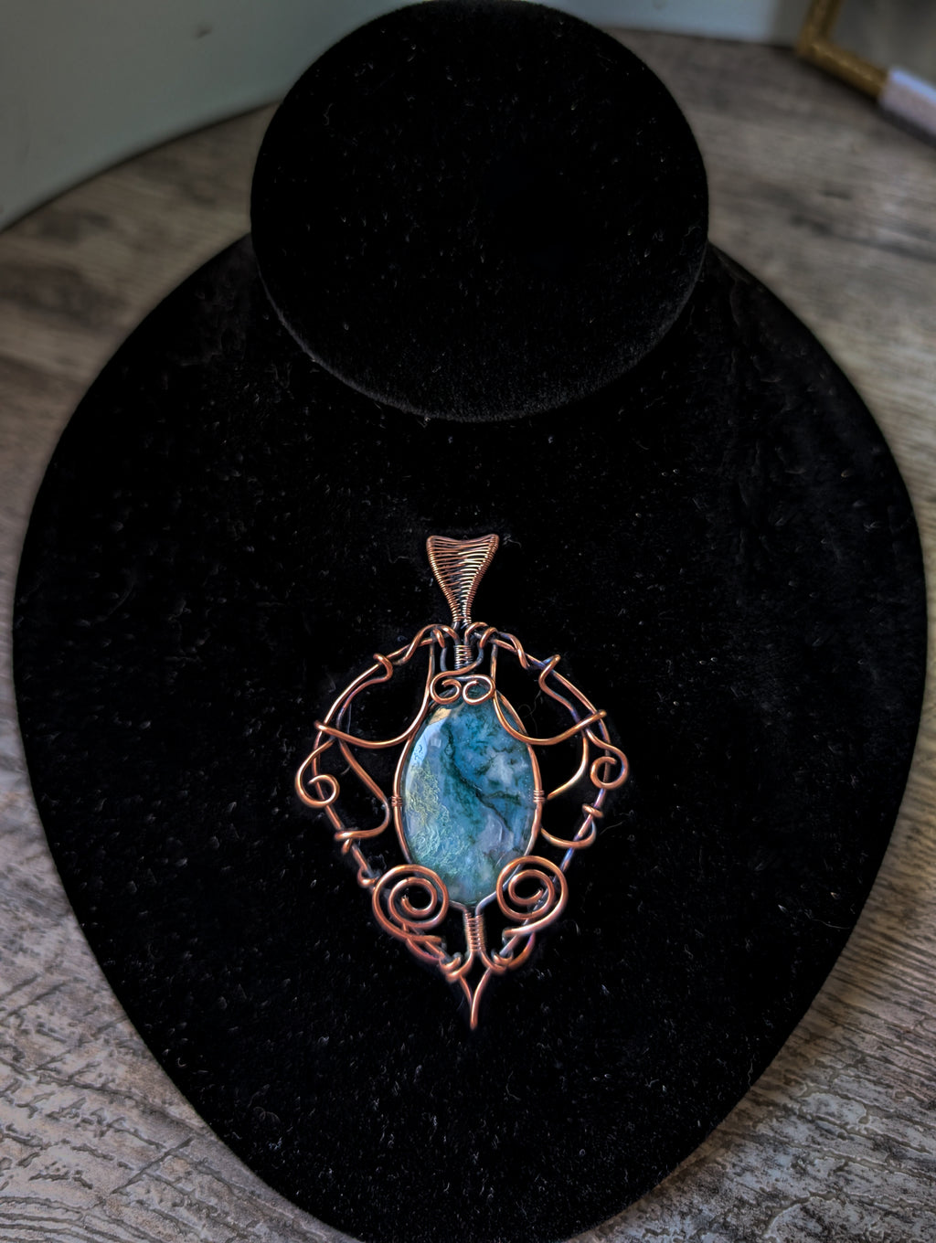 Moss Agate Pendant