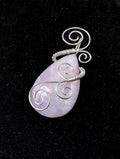 Kunzite Silver Pendant
