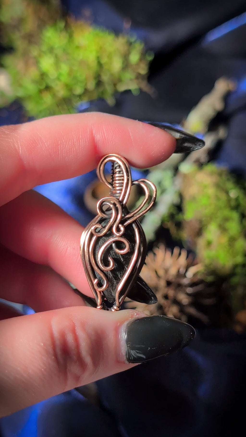 Hypersthene Pendant